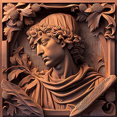 3D model Filippino Lippi (STL)